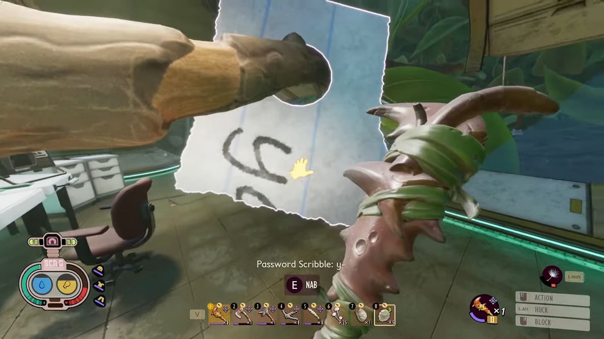 Once you have the last password, it's a straight road to the finish line (Image via Xbox Game Studios | YouTube/HylianMom)